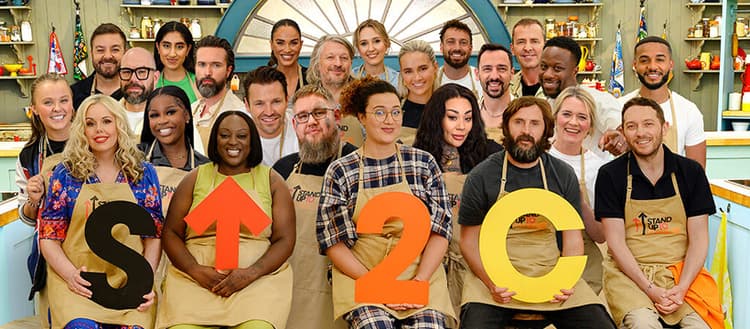 The celebrity contestants for The Great Stand Up To Cancer Bake Off Series 9.