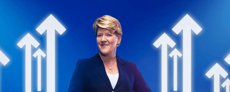 Image of Clare Balding Stand Up To Cancer 2025.