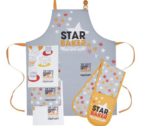 Stand Up To Cancer Bake off merchandise 