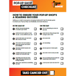 Pop-up shop checklist