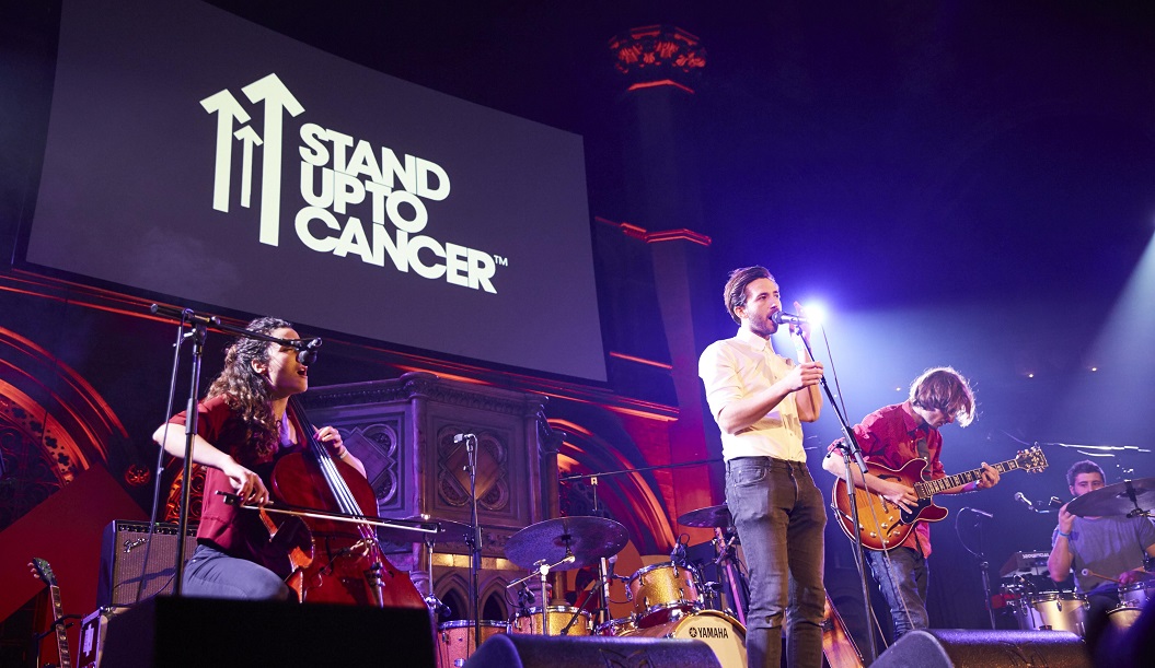 Acoustic performance at Union Chapel for Stand Up To Cancer