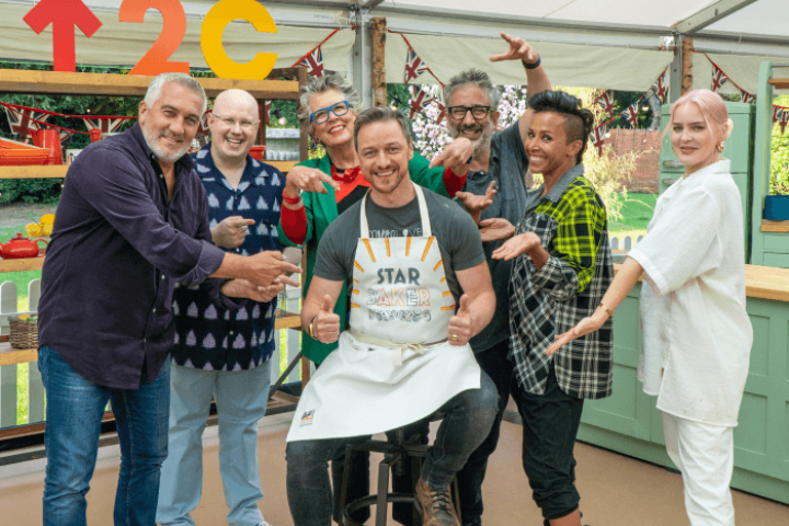 The Great Stand Up To Cancer Bake Off 2021 episode 2 celebrities