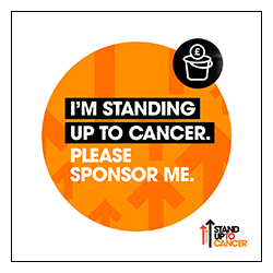 Stand Up To Cancer Social Media Badge