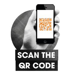 Scan QR code on iPhone.