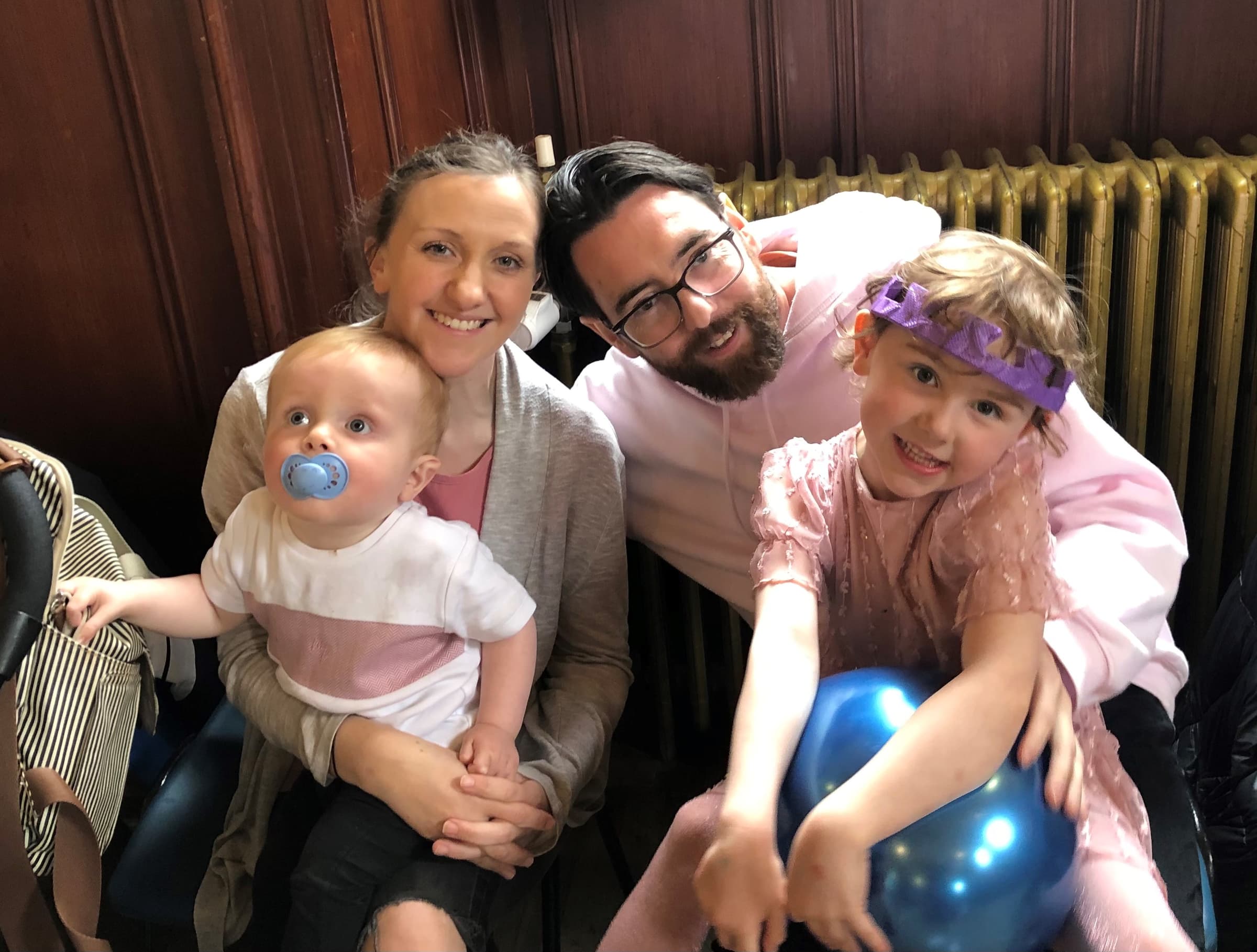 Left to right image of Mason, Shona, Will and Thea MacLaren.