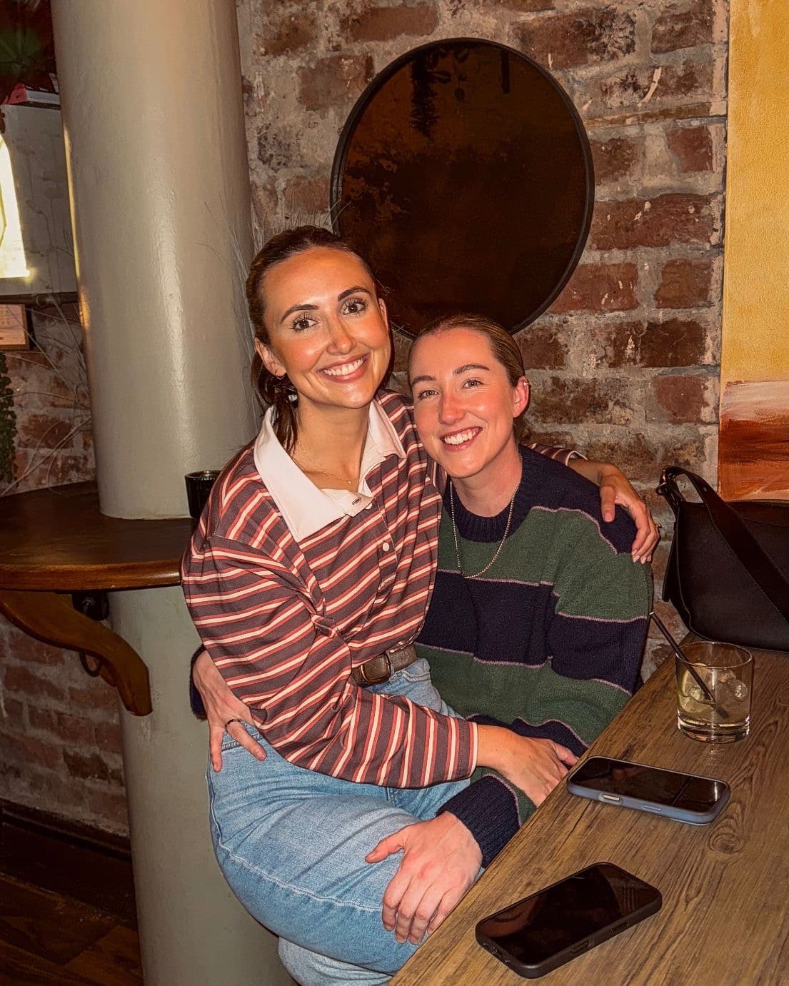 Photo of Chloe with Aimee post-cancer.