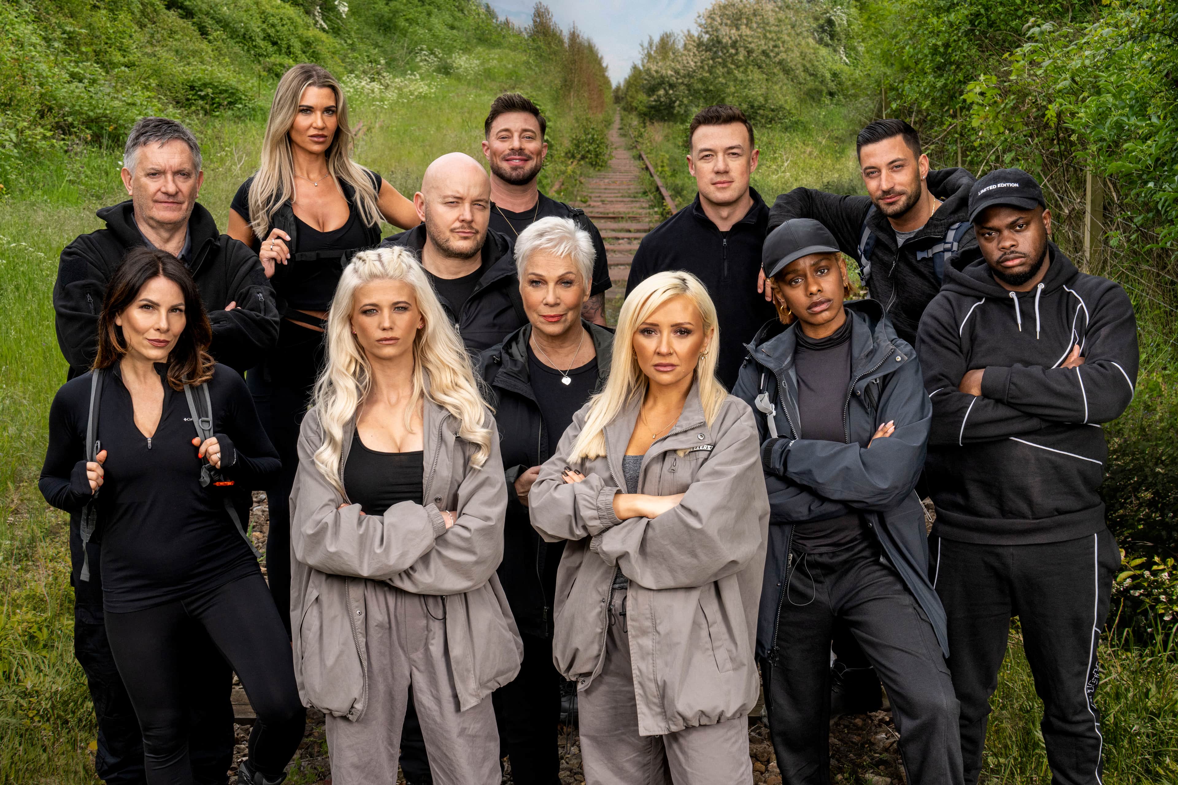 Image of Celebrities taking part in series 6 of Hunted.